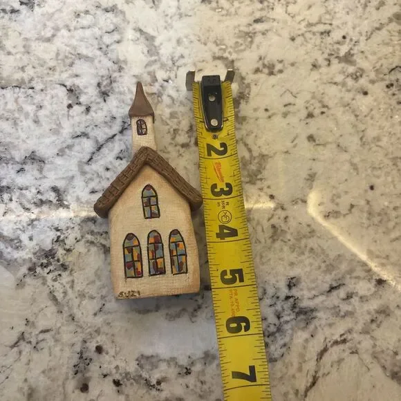 Vintage 1998 Blossom Bucket Suzi Skoglund Church Stain Glass Windows Signed Suzi - Picture 7 of 9